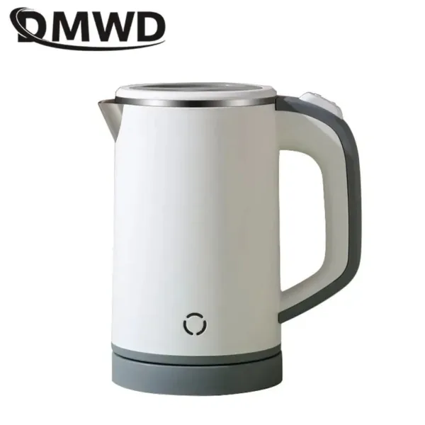 110V/220V Rapid Heating Electric Kettle 0.8L Large Diameter Integrated Stainless Steel Liner Fast Heating Anti-overheat Tea Pot